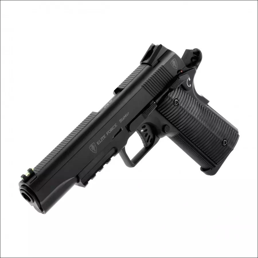 Airsoft pistoletas Elite Force BlaMer 6 mm GBB žalias gas