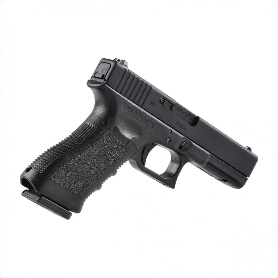 Airsoft pistoletas Glock 17 6 mm žalias gas