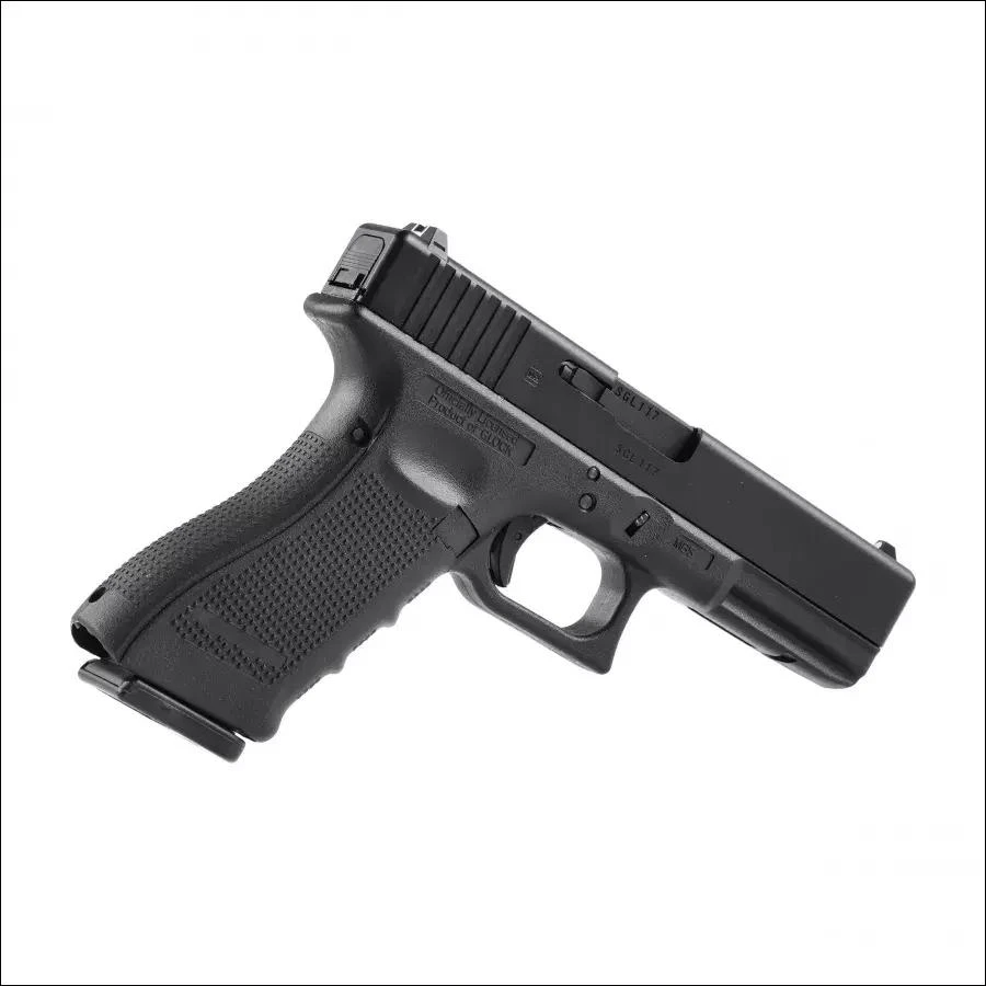 Airsoft pistoletas Glock 17 gen 4. 6 mm žalias gas