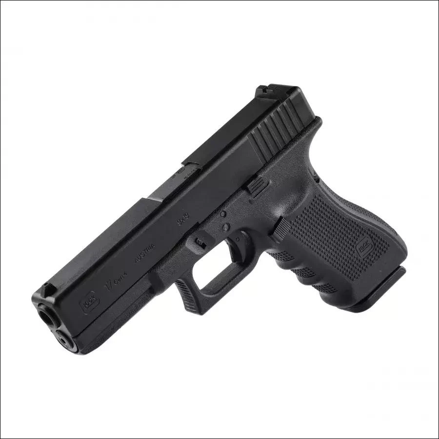 Airsoft pistoletas Glock 17 gen 4. 6 mm žalias gas
