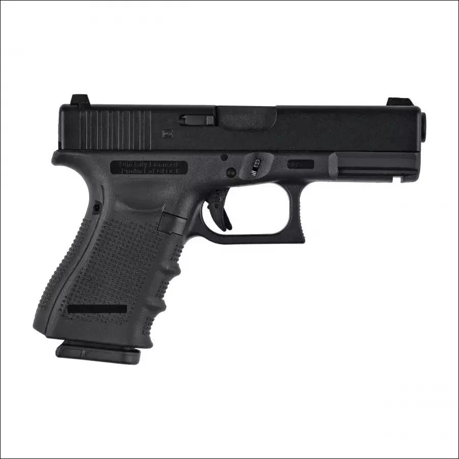 Airsoft pistoletas Glock 19 gen 4. 6 mm žalias gas