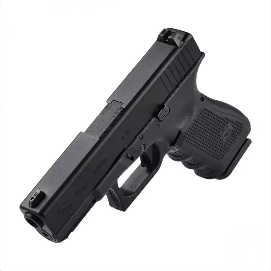 Airsoft pistoletas Glock 19 gen 4. 6 mm žalias gas