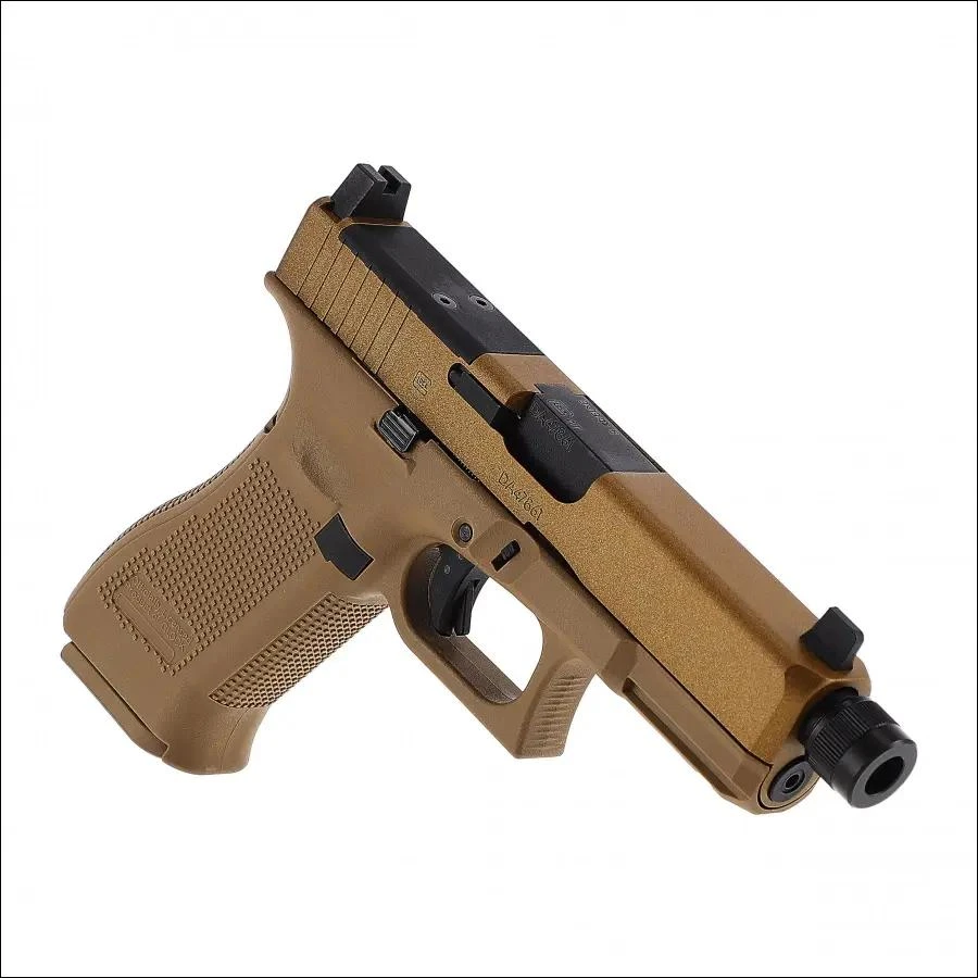 Airsoft pistoletas Glock 19X MOS 6 mm Coyote BB CO2