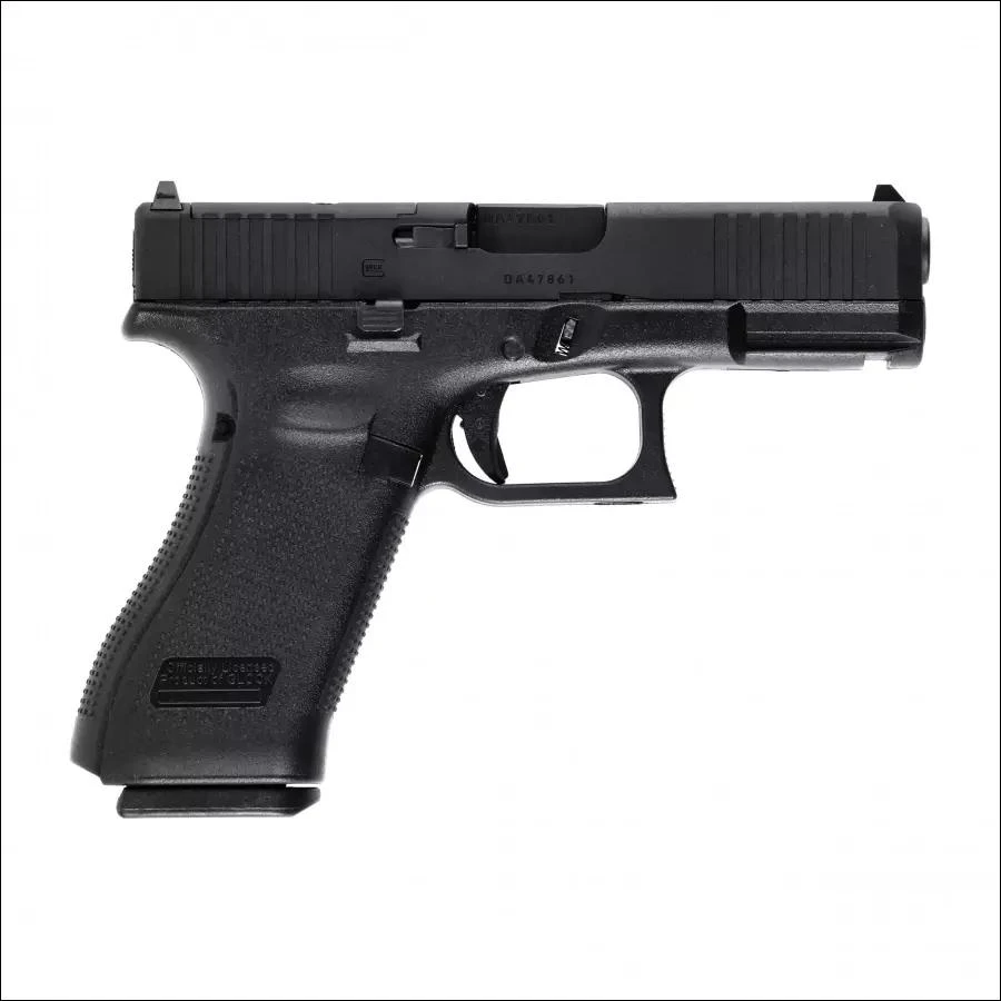 Airsoft pistoletas Glock 45 gen5 MOS 6 mm BB 1J žalias gas