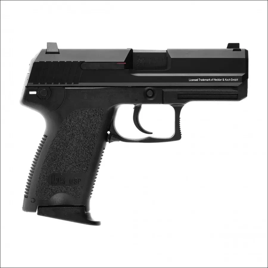 Airsoft pistoletas Heckler&Koch USP Compact 6 mm žalias gas