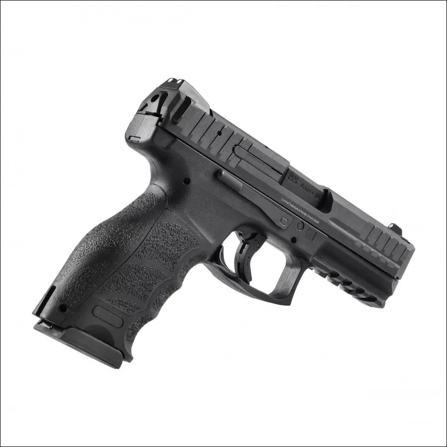 Airsoft pistoletas Heckler&Koch VP9 GBB 6 mm žalias gas