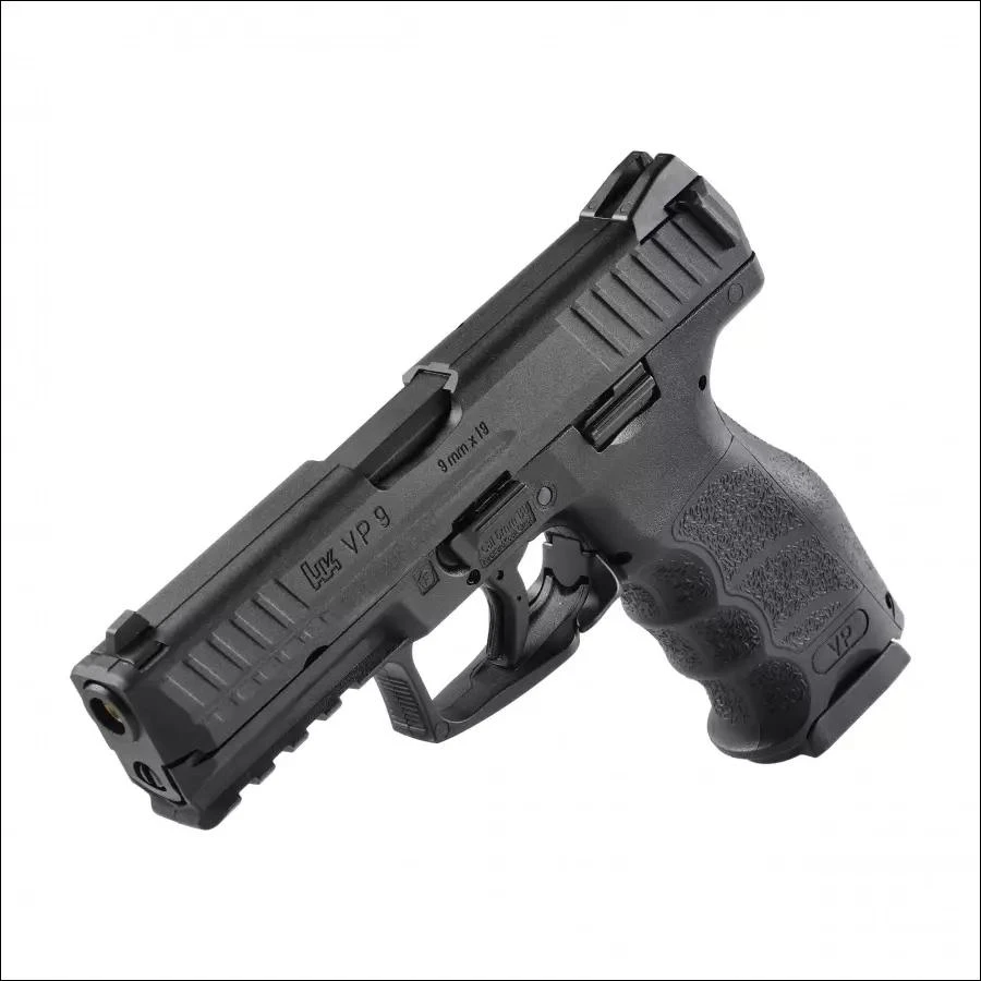 Airsoft pistoletas Heckler&Koch VP9 GBB 6 mm žalias gas
