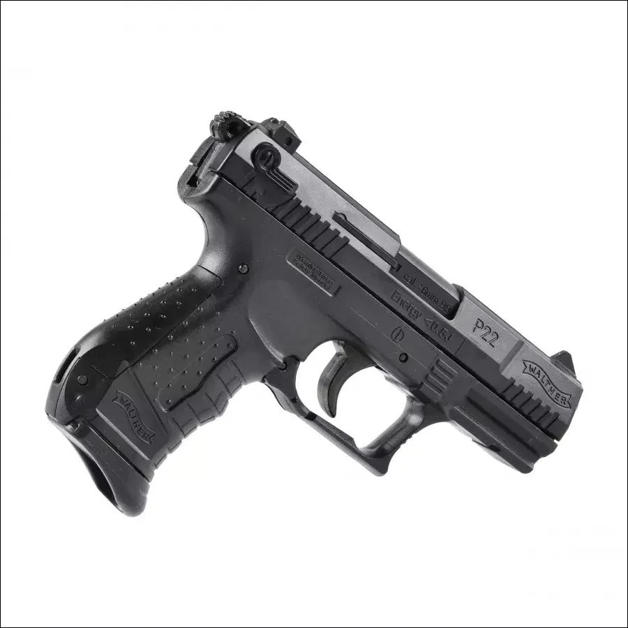 Airsoft pistoletas pistoletu replika Walther P22 6 mm spyruoklinis