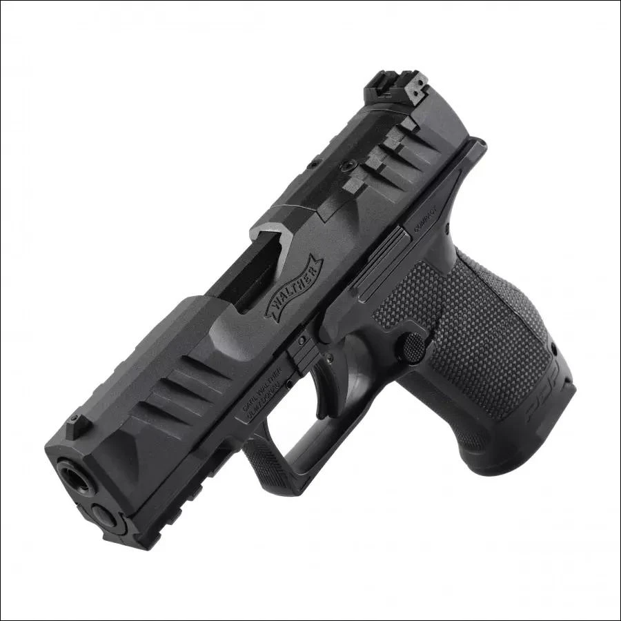 Airsoft pistoletas Walther PDP Compact 4" 6 mm BB žalias gas