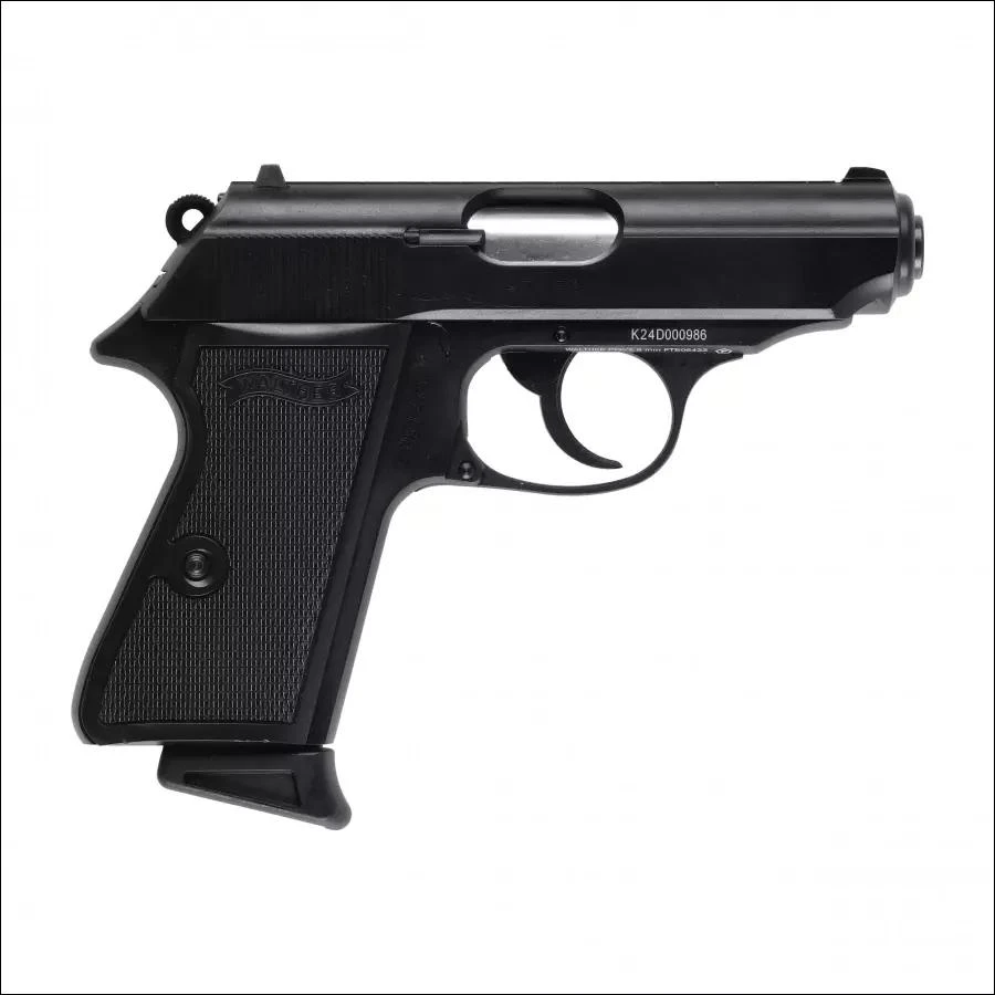 Airsoft pistoletas Walther PPK/S 6 mm žalias gas