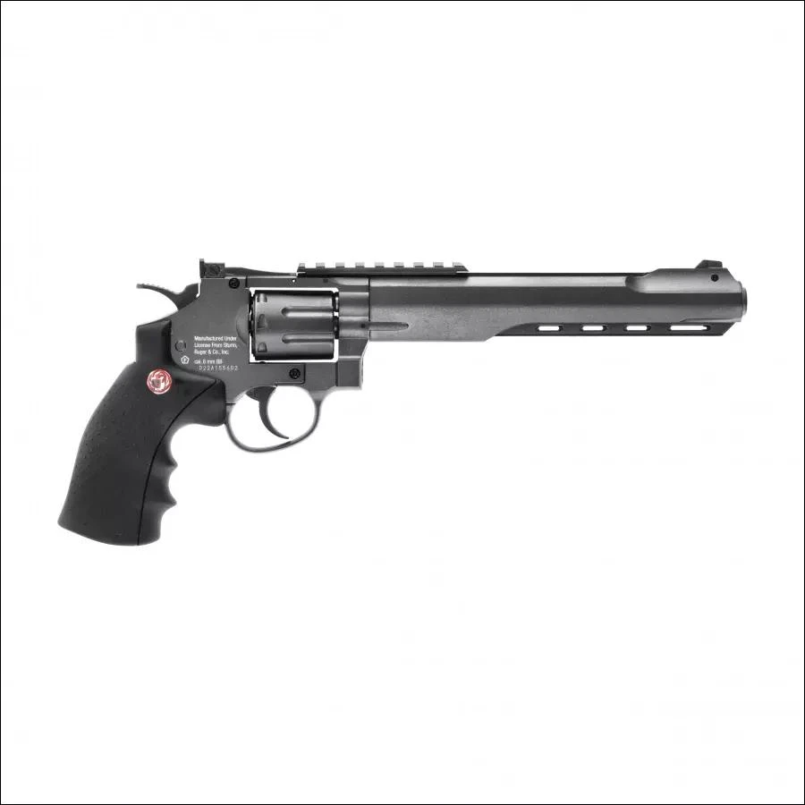 Airsoft revolveris Ruger Superhawk 8" 6 mm CO2