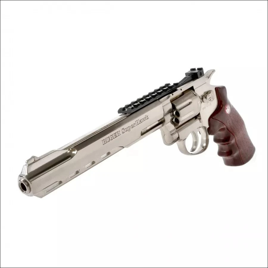 Airsoft revolveris Ruger Superhawk 8" 6 mm CO2