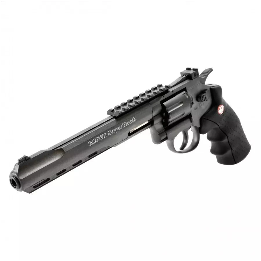 Airsoft revolveris Ruger Superhawk 8" 6 mm CO2