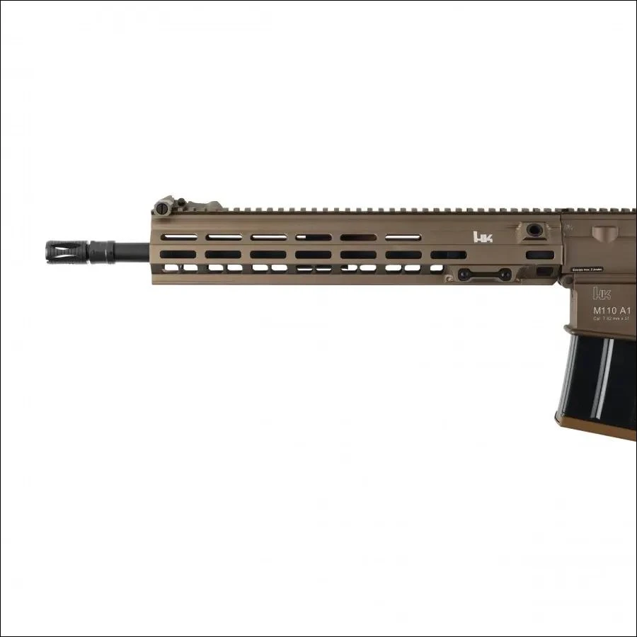 Airsoft šautuvas Heckler&Koch HK M110 A1 6 mm, dujinis, žaliai ruda
