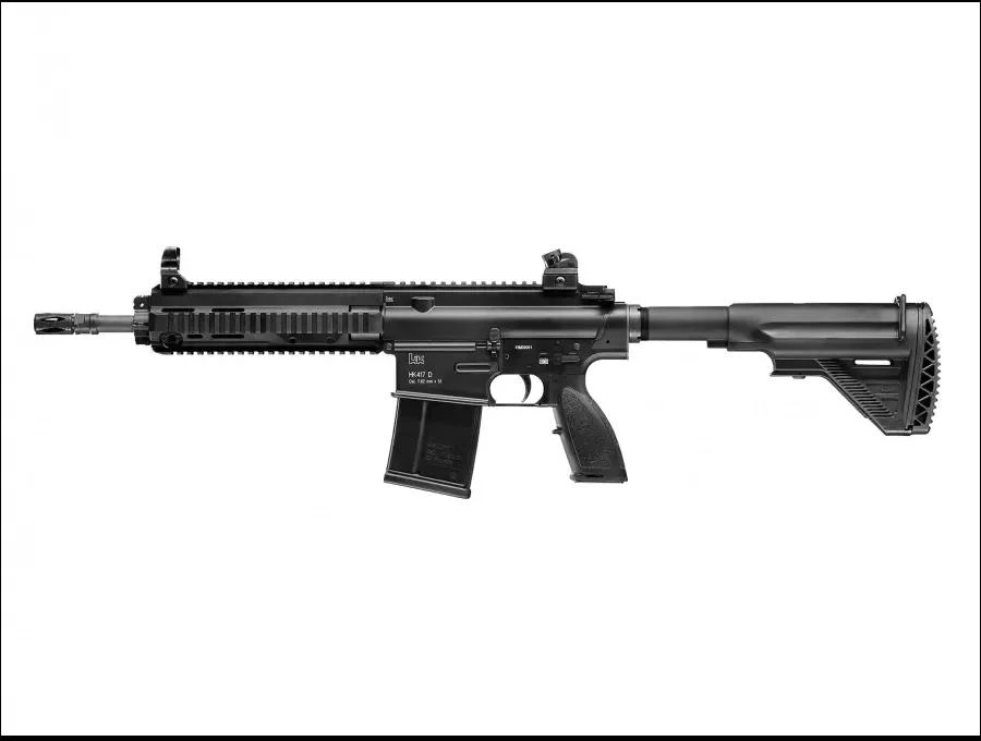 Airsoft šautuvas Heckler&Koch HK417 6 mm žalias gas