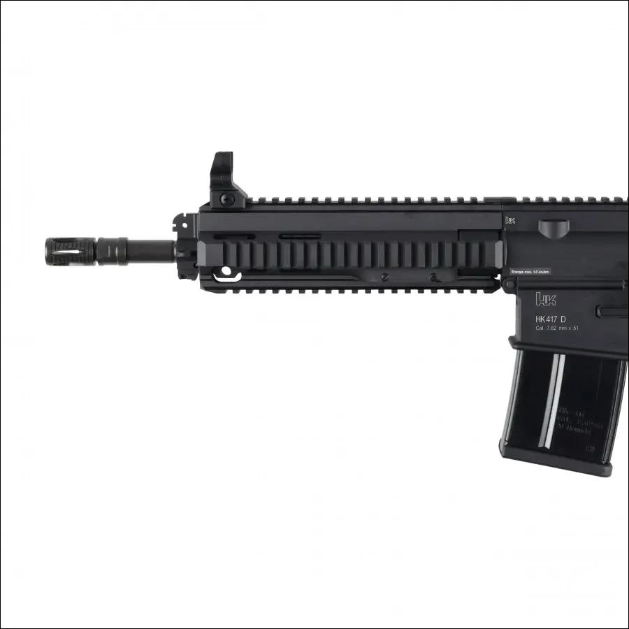 Airsoft šautuvas Heckler&Koch HK417 6 mm žalias gas