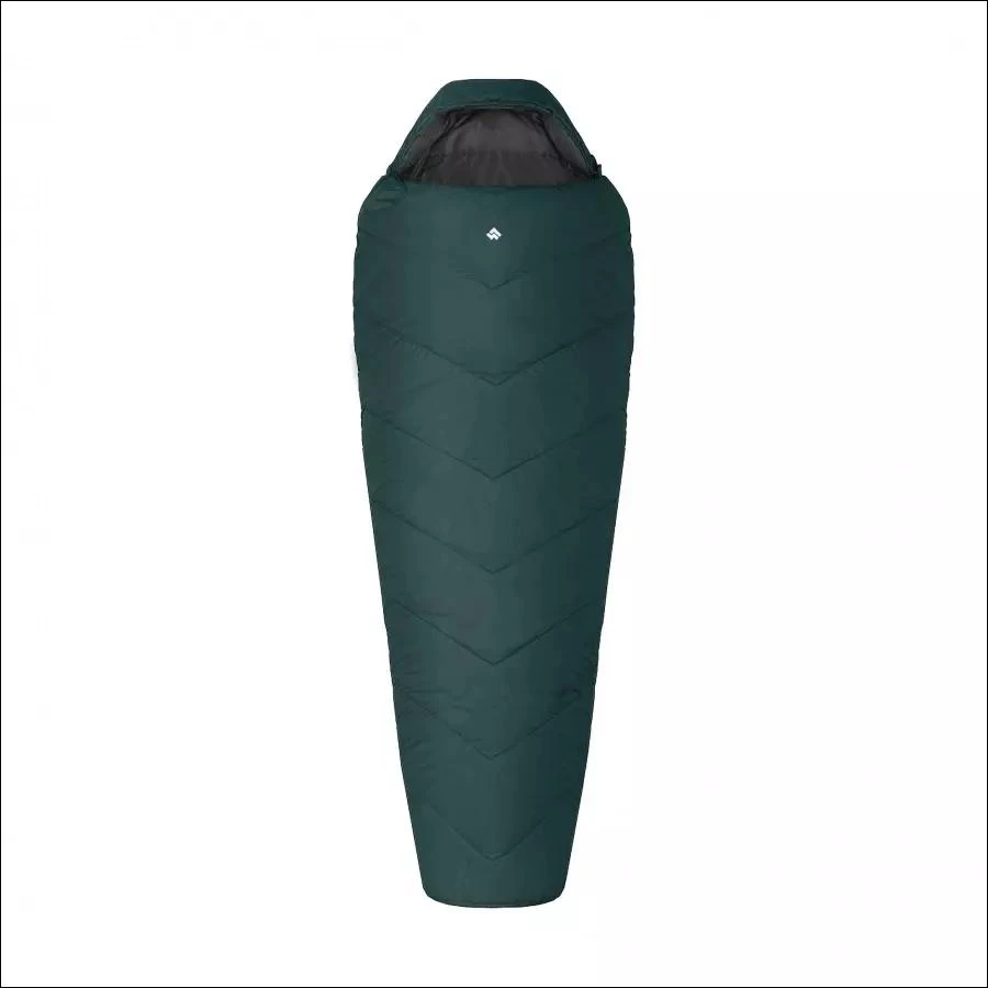 Alpinus Fiber Pro 800 miegmaišis dešinėje, žalias