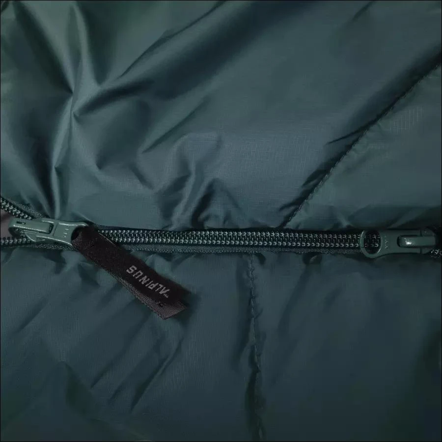 Alpinus Fiber Pro 800 miegmaišis dešinėje, žalias