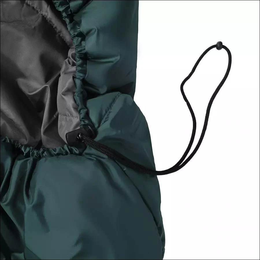 Alpinus Fiber Pro 800 miegmaišis dešinėje, žalias
