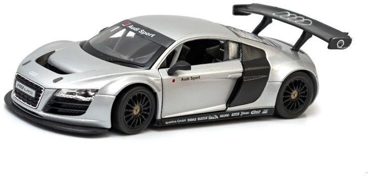 „Audi R8 LMS“ Rastar 56100, 1:24 mastelis, sidabrinis