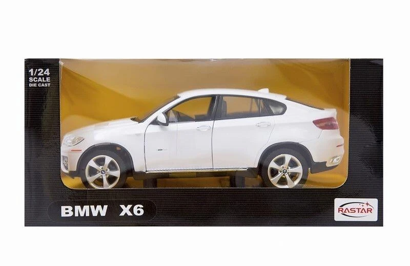 Baltas BMW X6 Rastar automobilio modelis 1:24, 41500