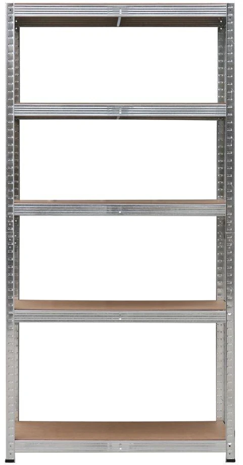 „Bauerkraft“ metalinis sandėliavimo stelažas 2 viename, 5 lentynos, 150 × 75 × 30 cm
