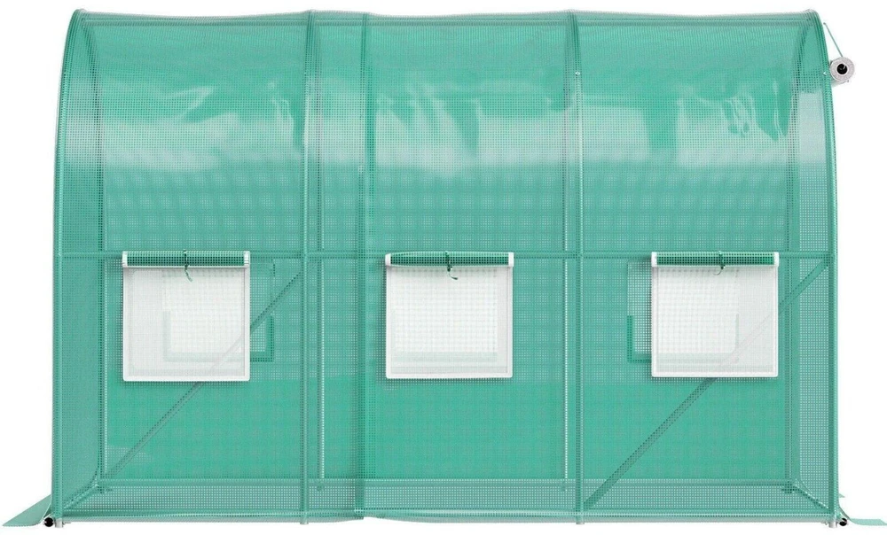 Bauerkraft sodo plėvelinis šiltnamis 300 × 200 × 200 cm, 6 m²
