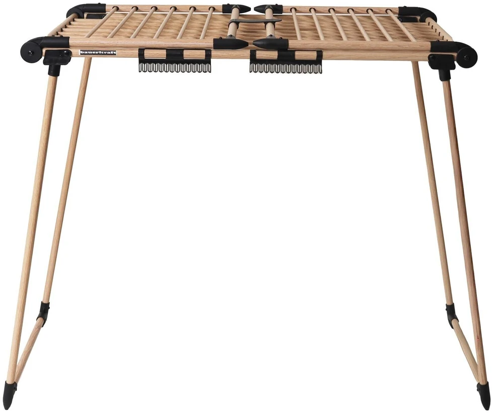 Bauerkraft sulankstoma pastatoma skalbinių džiovyklė, smėlio spalvos, iki 19 m, iki 15 kg