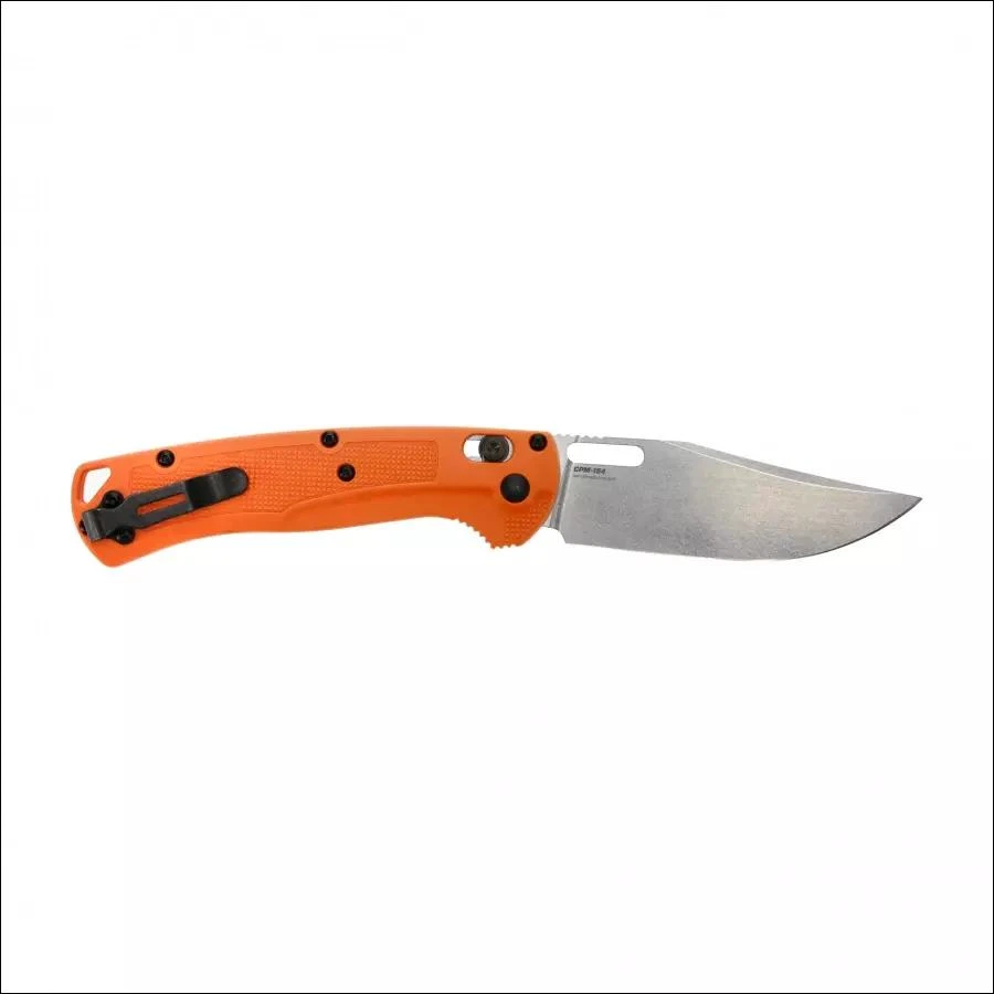 Peilis Benchmade 15535 Taggedout, CPM-154, Oranžinis Grivory
