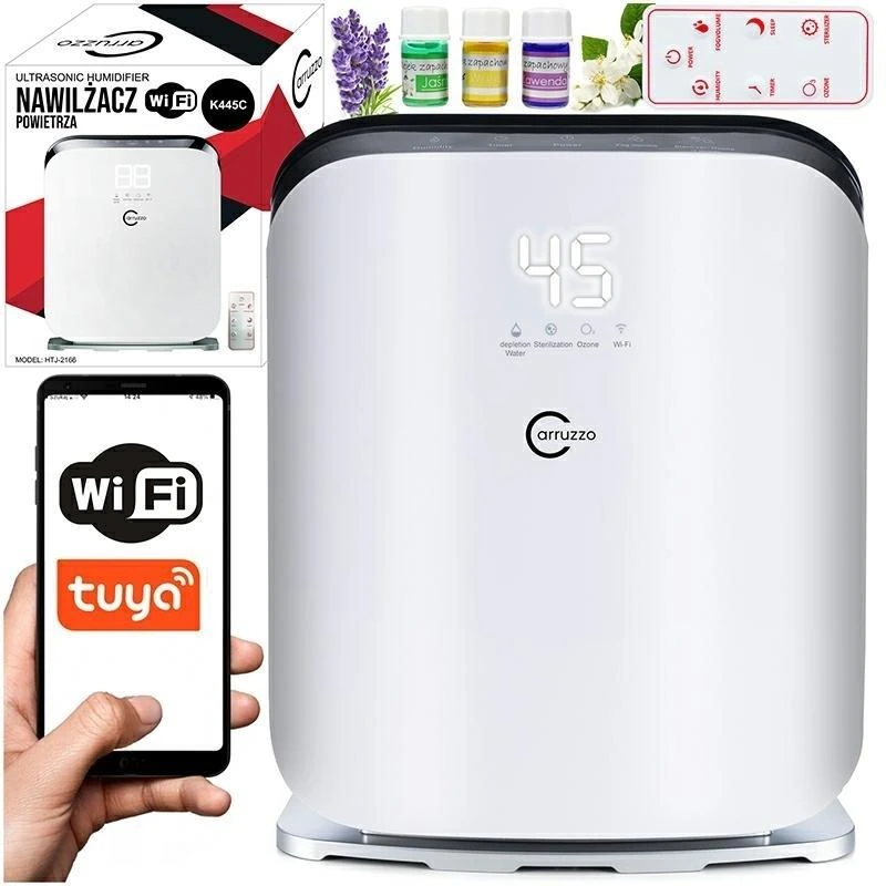 Oro drėkintuvas Carruzzo WIFI K445C, 5L