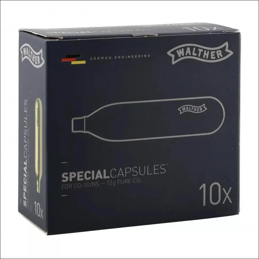 CO2 balionėliai Walther 10 x 12 g
