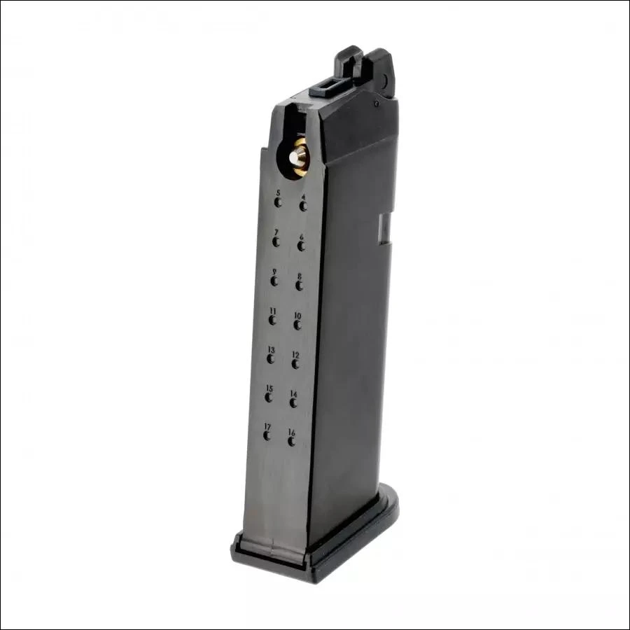 Dėtuvė Airsoft Glock 17 Gen 5 MOS 6 mm Žalias Gas replikai