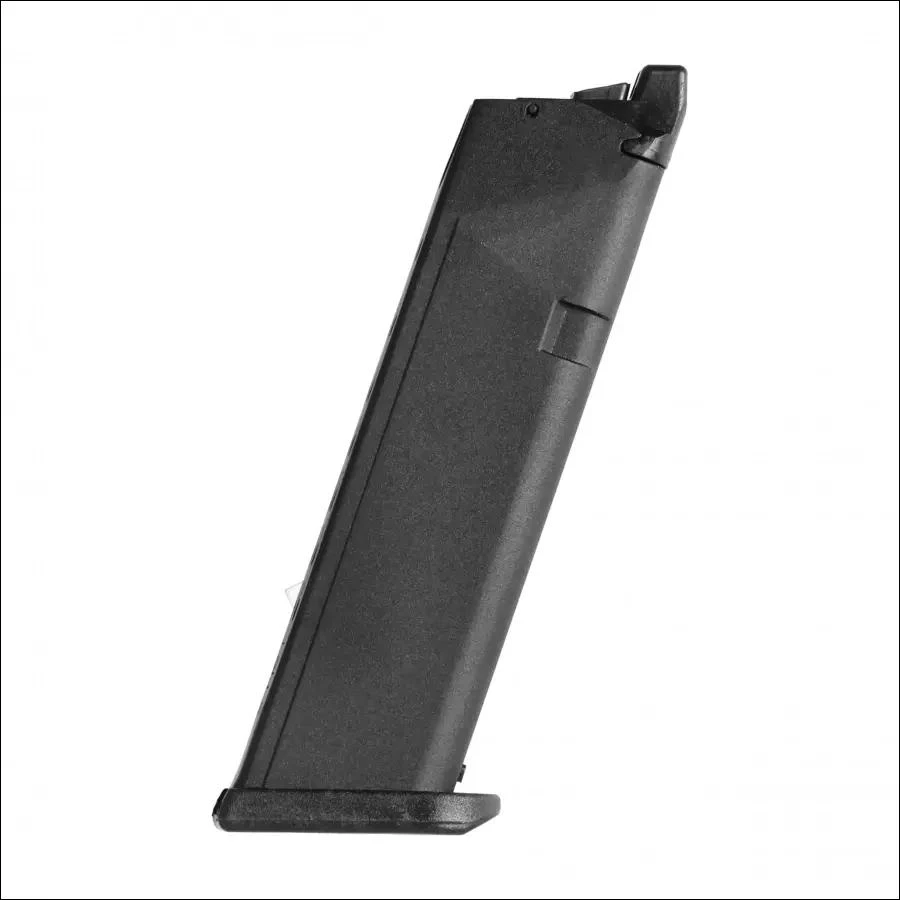 Dėtuvė airsoft pistoletui Glock 17 gen5 MOS 6 mm BB 1J žalias gas