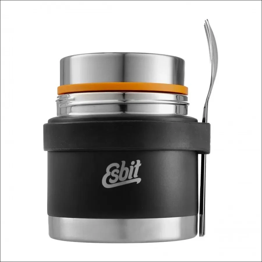 Esbit termosas maistui su stalo irankiu rinkiniu 0,5L Juodas