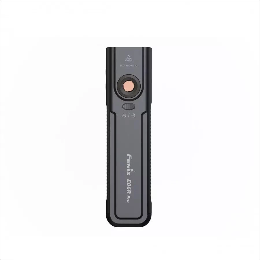 Fenix E06R PRO juodas LED žibintuvėlis