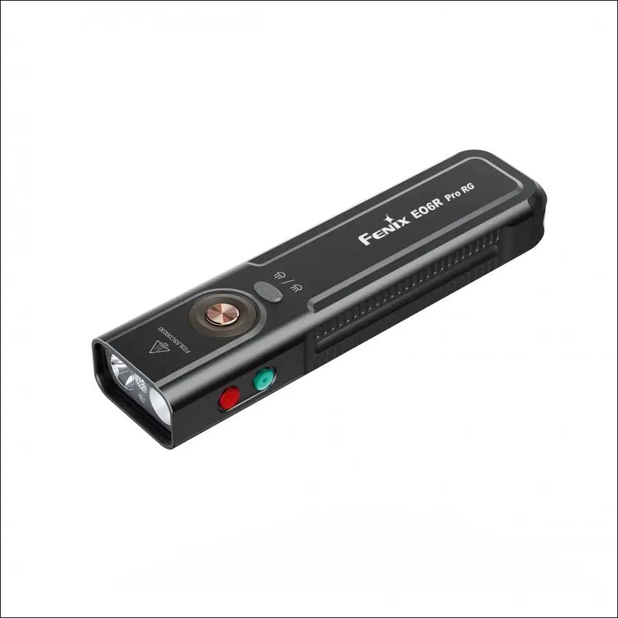 Fenix E06R PRO RG LED žibintuvėlis, juodas