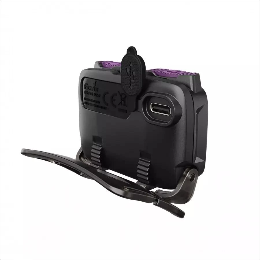 Fenix HL12R V2.0 priekinis žibintuvėlis violetinės spalvos