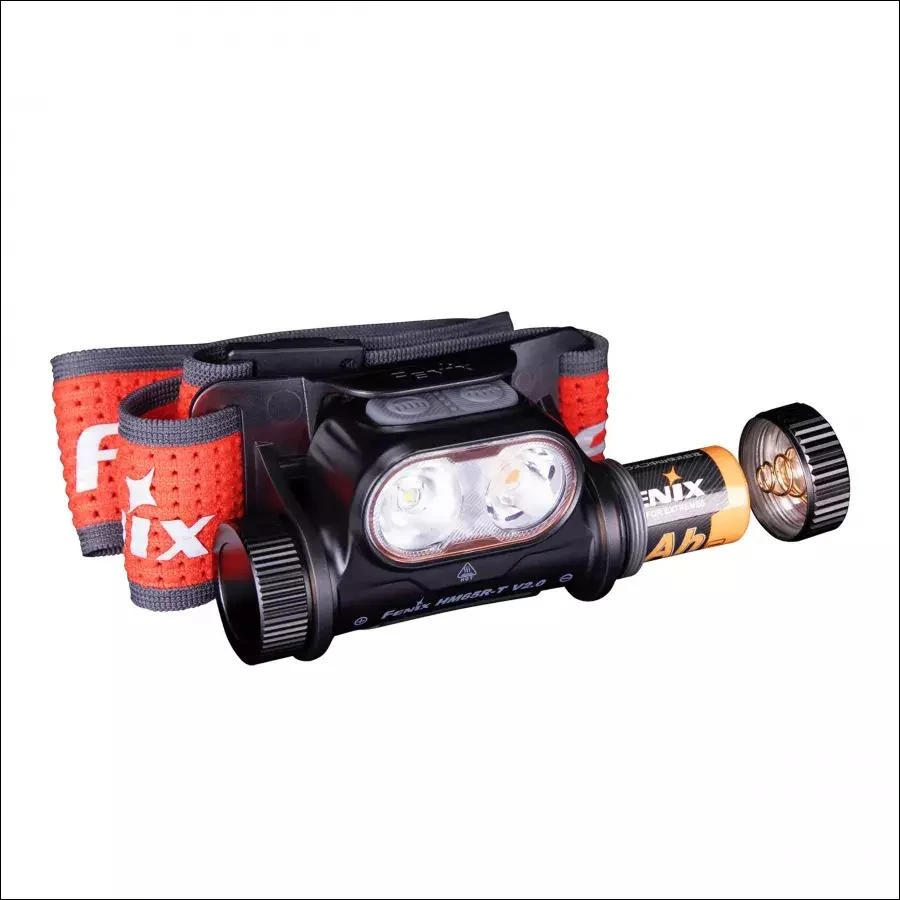 Fenix HM65R-T V2.0 priekinis žibintas juodas