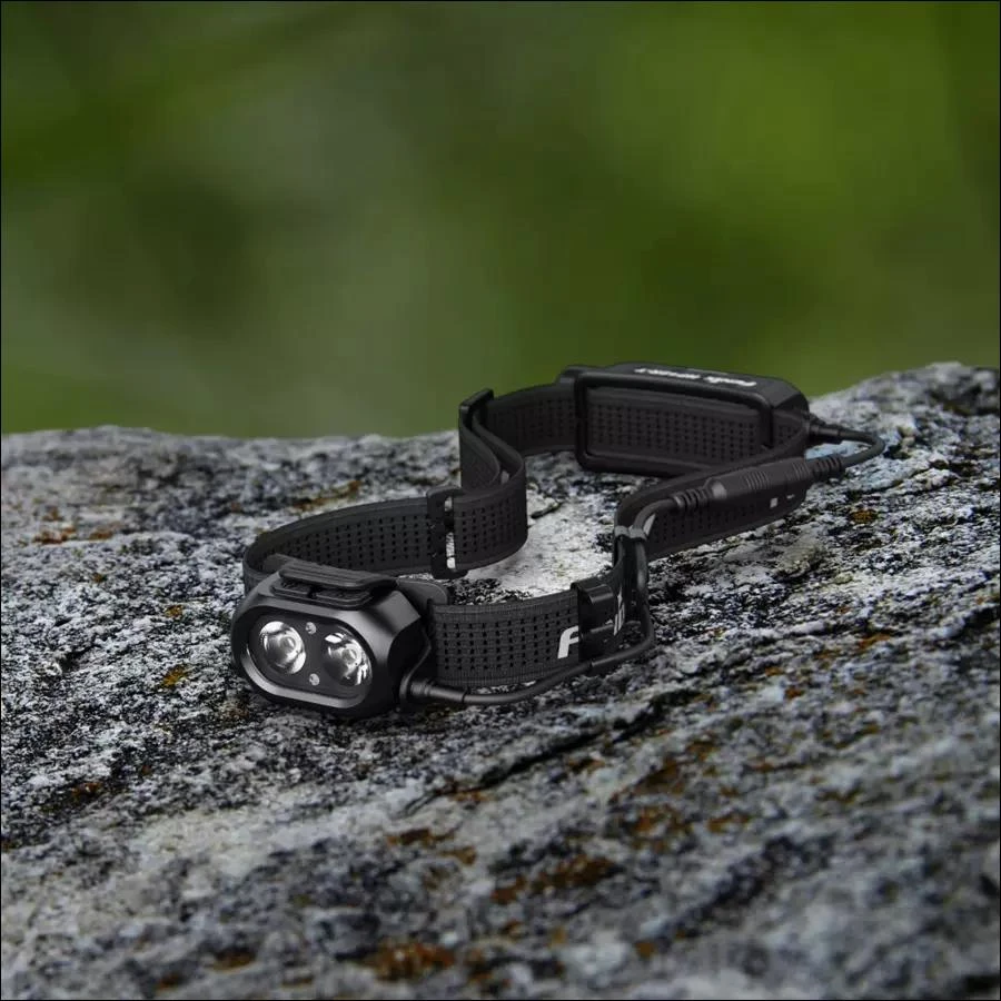 Fenix HP12R-T priekinis žibintas juodas