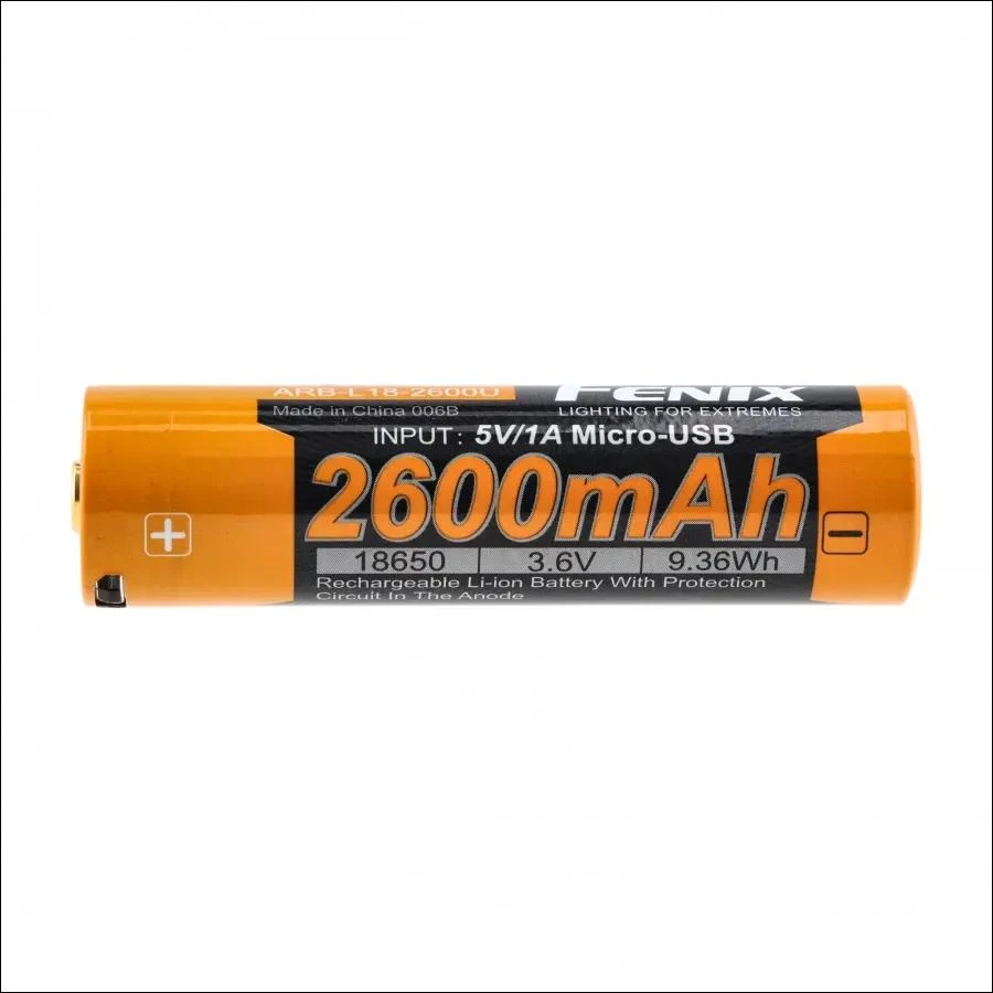Fenix USB akumuliatorius ARB-L18U (18650 2600 mAh 3,6 V)