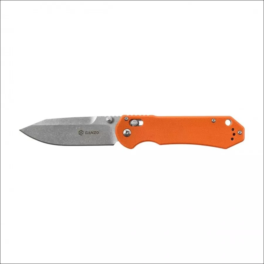 Ganzo Firebird Sulankstomas peilis Ganzo G7452-OR-WS su švilpuku