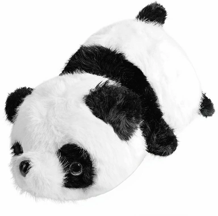 Gotel 2 viename apverčiamas pliušinis žaislas panda ir pingvinas