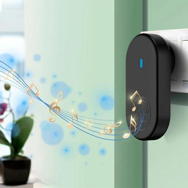 Gotel belaidis durų skambutis su 2 imtuvais