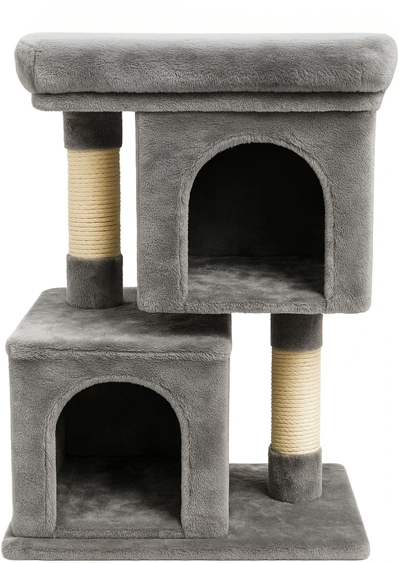 Gotel Draskyklė katėms Omna, 67 cm, pilka