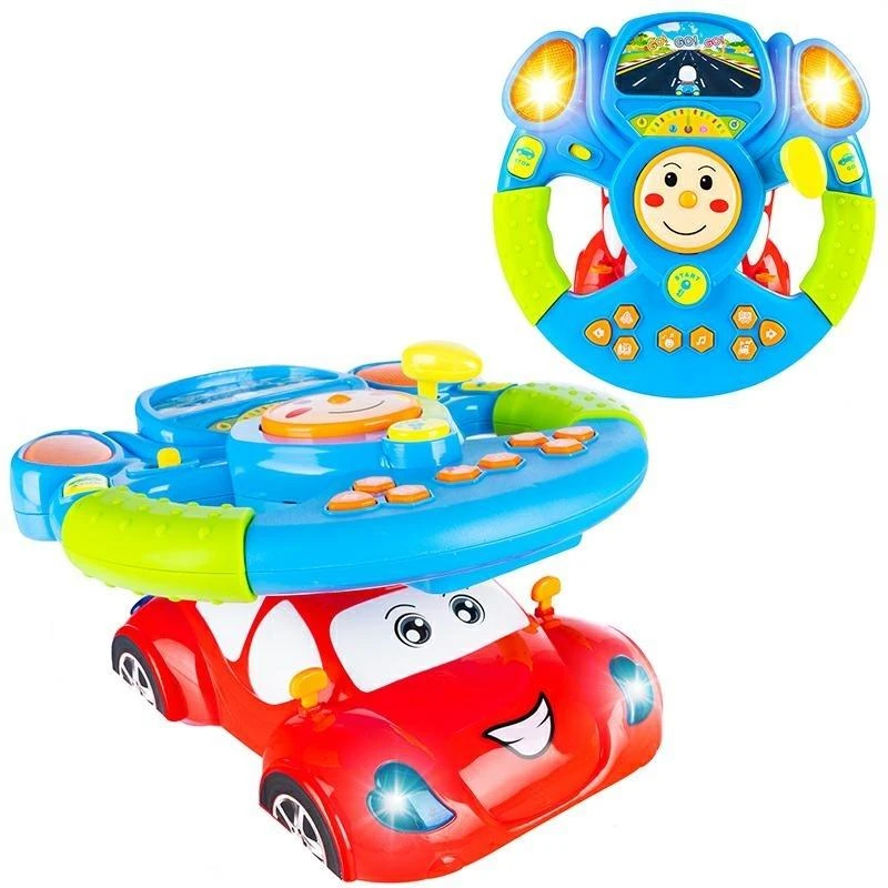 Gotel Interaktyvus žaislinis automobilio vairas