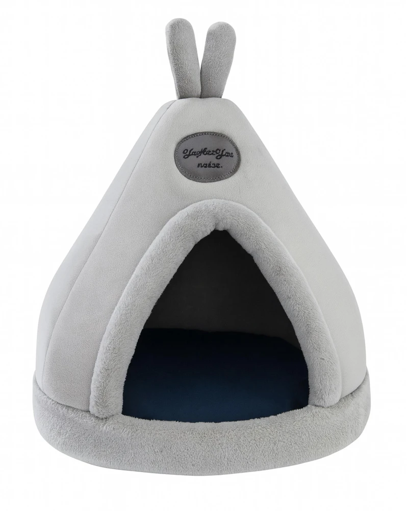 Pets Collection Gotel Pliušinis tipi formos guolis šuniui ir katei