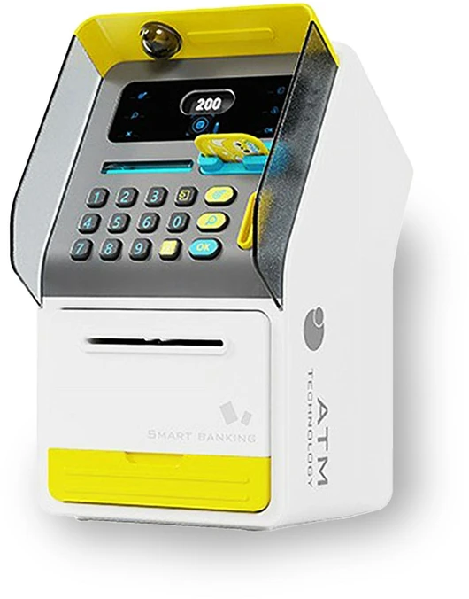 Gotel Žaislinis bankomatas-taupyklė seifas su ekranu