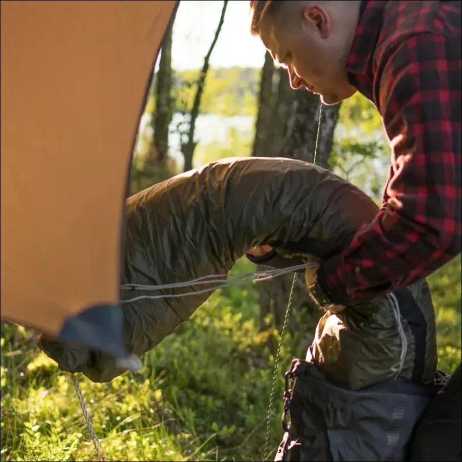 Hamako dėklas Lesovik LARVA mayfly žalias