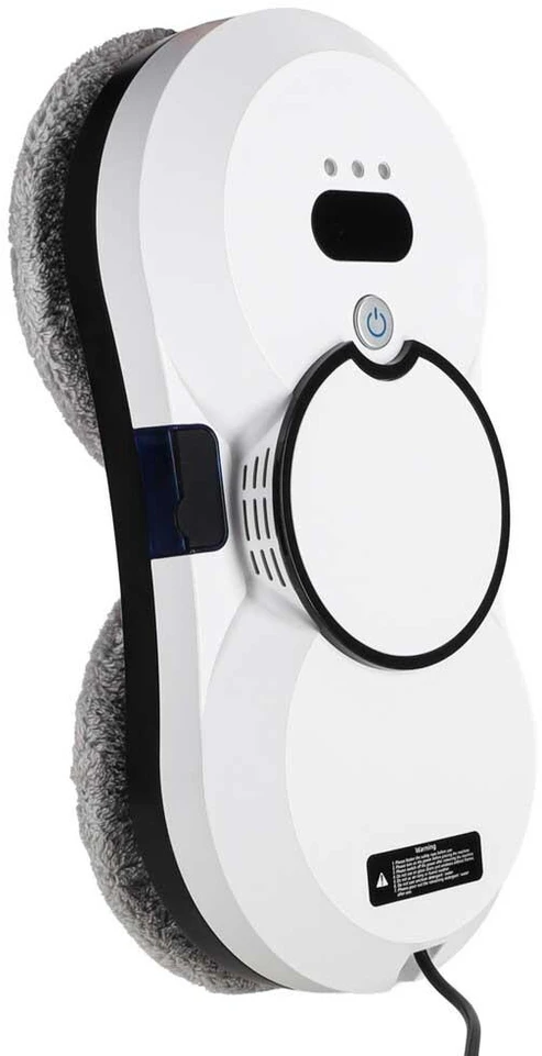 Dulkių siurblys Ikonka Automatinis langų valymo robotas – stiklo valytuvas su nuotolinio valdymo pultu, 3 režimai, 5600 Pa, 90 W