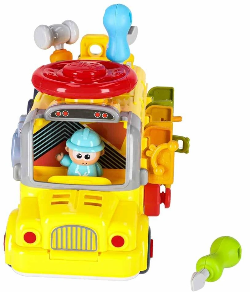 Ikonka Manipuliacinis autobusas 6in1 su atsuktuvu
